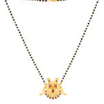 mayur peacocks mangalsutra design